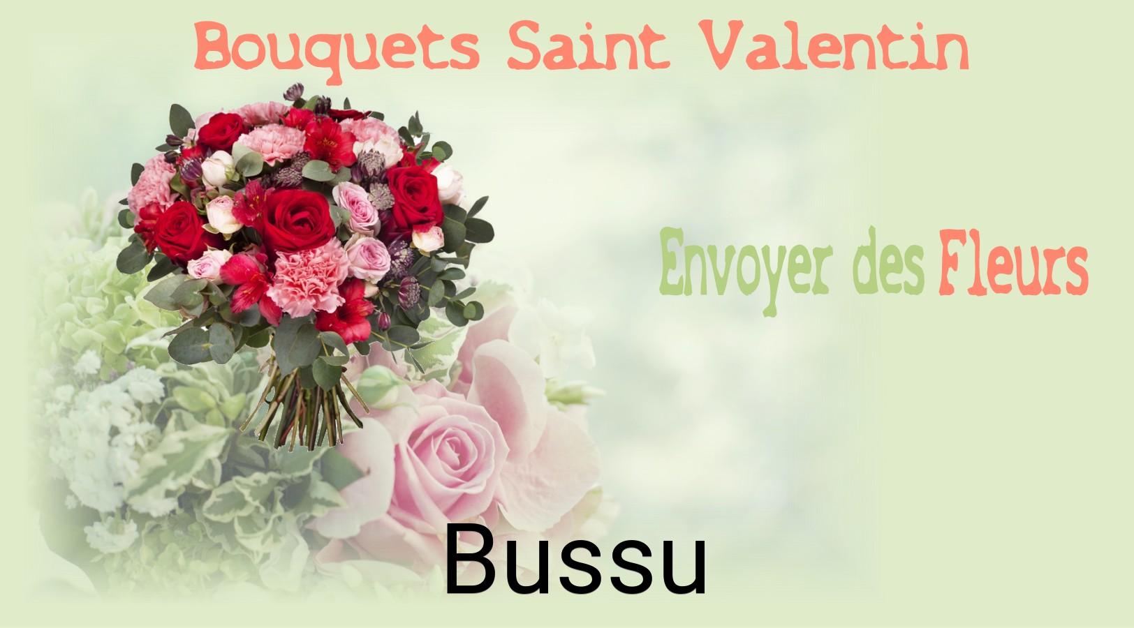 Roses de Saint-Valentin livrées à Bussu